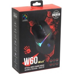 Миша A4Tech W60 Max Bloody RGB USB (Stone black)