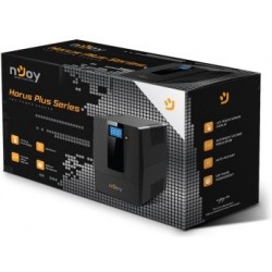 ДБЖ NJOY Horus Plus 600 Lin.int. AVR USB LCD (600VA/360W), 2x Schuko (PWUP-LI060H1-AZ01B) ДБЖ NJOY Horus Plus 600 Lin.int. AVR USB LCD (600VA/360W), 2x Schuko (PWUP-LI060H1-AZ01B)