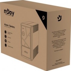 ДБЖ NJOY Keen 600 Lin.int. AVR USB (600VA/360W), 2x Schuko (UPLI-LI060KU-CG01B) ДБЖ NJOY Keen 600 Lin.int. AVR USB (600VA/360W), 2x Schuko (UPLI-LI060KU-CG01B)