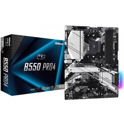 Материнська плата AsRock Socket AM4 B550 Pro4