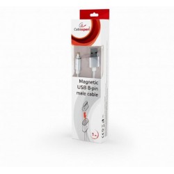Кабель Cablexpert USB 2.0 BM - Lightning, 1м (CC-USB2-AMLMM-1M) Кабель Cablexpert USB 2.0 BM - Lightning, 1м (CC-USB2-AMLMM-1M)