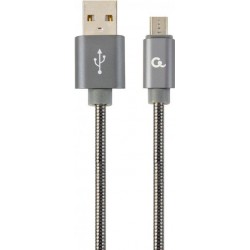 Кабель Cablexpert (CC-USB2S-AMmBM-1M-BG) USB 2.0 A - microUSB 1м Кабель Cablexpert (CC-USB2S-AMmBM-1M-BG) USB 2.0 A - microUSB 1м