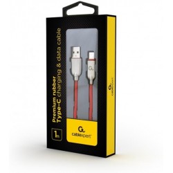 Кабель Cablexpert USB 2.0 A - USB Type-C (CC-USB2R-AMCM-1M-R) Кабель Cablexpert USB 2.0 A - USB Type-C (CC-USB2R-AMCM-1M-R)