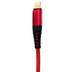Кабель USB - Lightning, Extradigital, Red, 1.0м, 2.1A (KBU1758) Кабель USB - Lightning, Extradigital, Red, 1.0м, 2.1A (KBU1758)