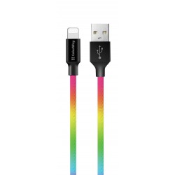 Кабель USB - Lightning, ColorWay, Mix, 1м, 2.4A (CW-CBUL016-MC) Кабель USB - Lightning, ColorWay, Mix, 1м, 2.4A (CW-CBUL016-MC)