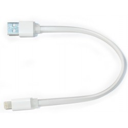Кабель USB - Lightning, ColorWay, White, 25 см, Shrink (CW-CBUM-LM25W) Кабель USB - Lightning, ColorWay, White, 25 см, Shrink (CW-CBUM-LM25W)