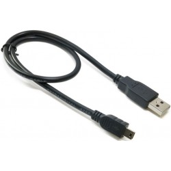 Кабель USB 2.0 - 0.5м AM/mini-B 5P Extradigital, блістер чорний (KBU1627) Кабель USB 2.0 - 0.5м AM/mini-B 5P Extradigital, блістер чорний (KBU1627)