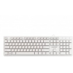 Клавіатура Gembird KB-MCH-03-W-UA USB White (KB-MCH-03-W-UA)