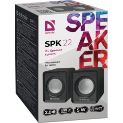 Акустика 2.0 Defender SPK 22 Black (65503) Акустика 2.0 Defender SPK 22 Black (65503)