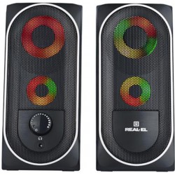 Акустика 2.0 REAL-EL S-110 Black UAH (S-110) Акустика 2.0 REAL-EL S-110 Black UAH (S-110)