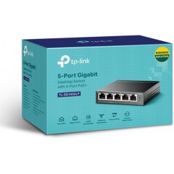 Комутатор TP-LINK TL-SG1005LP, 5x100/1000 Mb/s Комутатор TP-LINK TL-SG1005LP, 5x100/1000 Mb/s