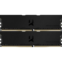 Пам'ять 16GB x2 (32GB kit) DDR4 3600MHz GoodRAM Iridium Pro Deep Black (IRP-K3600D4V64L18/32GDC)