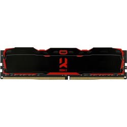 Пам'ять 8GB DDR4 3200MHz GoodRAM Iridium X Black (IR-X3200D464L16SA/8G)