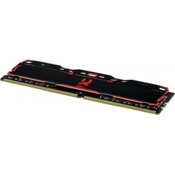 Пам'ять 8GB DDR4 3200MHz GoodRAM Iridium X Black (IR-X3200D464L16SA/8G)