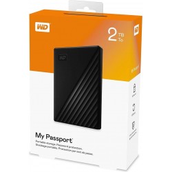 Зовнішній накопичувач 2.5" 2.0TB Western Digital My Passport Black (WDBYVG0020BBK-WESN)