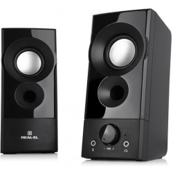 Акустика 2.0 REAL-EL S-90 Black (EL121100011) Акустика 2.0 REAL-EL S-90 Black (EL121100011)