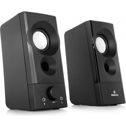 Акустика 2.0 REAL-EL S-90 Black (EL121100011) Акустика 2.0 REAL-EL S-90 Black (EL121100011)