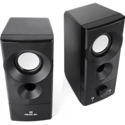 Акустика 2.0 REAL-EL S-90 Black (EL121100011) Акустика 2.0 REAL-EL S-90 Black (EL121100011)