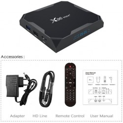 Медіаплеєр X96 MAX+ Android TV 905x3/4GB/32GB (X96MAX_905X3_4_32) Медіаплеєр X96 MAX+ Android TV 905x3/4GB/32GB (X96MAX_905X3_4_32)