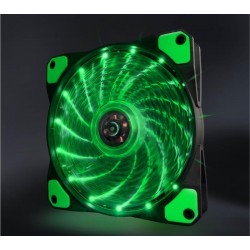 Кулер до корпусу Frime Iris LED Green, 120 х 120 х 25 (FLF-HB120G15)
