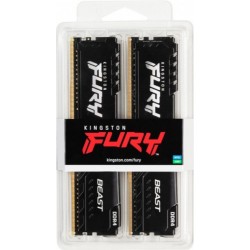 Пам'ять 16GB x2 (32GB kit) DDR4 3600MHz Kingston Fury Beast Black (KF436C18BBK2/32)