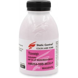 Тонер Static Control (HP CLJ Pro M252/M452/M552/M553, MFP M176/M177/M277/M377, Canon LBP-610/710) 50 г Magenta (HM254-50B-MOS-P) Тонер Static Control (HP CLJ Pro M252/M452/M552/M553, MFP M176/M177/M277/M377, Canon LBP-610/710) 50 г Magenta (HM254-50B-MOS-P)