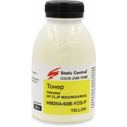 Тонер Static Control (HP CLJ Pro M252/M452/M552/M553, MFP M176/M177/M277/M377, Canon LBP-610/710) 50 г Yellow (HM254-50B-YOS-P) Тонер Static Control (HP CLJ Pro M252/M452/M552/M553, MFP M176/M177/M277/M377, Canon LBP-610/710) 50 г Yellow (HM254-50B-YOS-P)