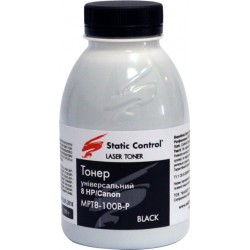 Тонер Static Control (HP Universal 1010/1200/2100/4000/5000) 100 г Black (MPT8-100B-P)