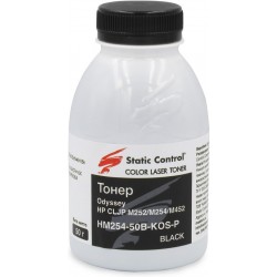 Тонер Static Control (HP CLJ Pro M252/M452/M552/M553, MFP M176/M177/M277/M377) 50 г Black (HM254-50B-KOS-P) Тонер Static Control (HP CLJ Pro M252/M452/M552/M553, MFP M176/M177/M277/M377) 50 г Black (HM254-50B-KOS-P)