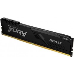 Пам'ять 8GB DDR4 3200MHz Kingston Fury Beast Black (KF432C16BB/8)
