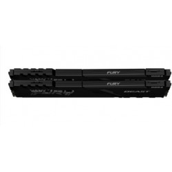 Пам'ять 32GB x2 (64GB kit) DDR4 3200MHz Kingston Fury Beast Black (KF432C16BBK2/64)