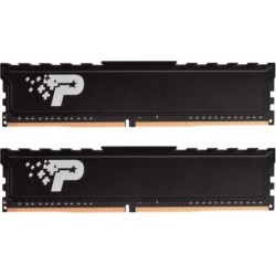 Пам'ять 16GB x2 (32GB kit) DDR4 3200MHz Patriot Signature Line Premium Black (PSP432G3200KH1)