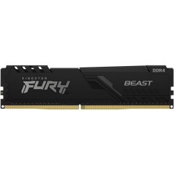 Пам'ять 16GB DDR4 3600MHz Kingston Fury Beast Black (KF436C18BB/16)