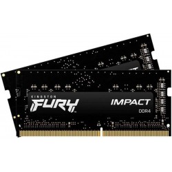 Пам'ять SO-DIMM 16GB x2 (32GB kit) DDR4 3200MHz Kingston Fury Impact (KF432S20IBK2/32) Пам'ять SO-DIMM 16GB x2 (32GB kit) DDR4 3200MHz Kingston Fury Impact (KF432S20IBK2/32)