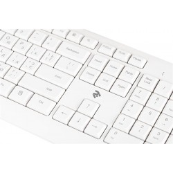 Клавіатура 2E KS220 White WL USB (2E-KS220WW)
