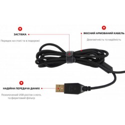 Миша Motospeed V100 Black USB (mtv100)