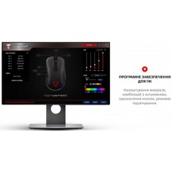 Миша Motospeed V100 Black USB (mtv100)