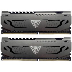 Пам'ять 16GB x2 (32GB kit) DDR4 3600MHz Patriot Viper Steel Black (PVS432G360C8K)