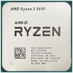 Процесор AMD Ryzen 5 5600 (s.AM4) 6x3.5GHz Tray (100-000000927) Процесор AMD Ryzen 5 5600 (s.AM4) 6x3.5GHz Tray (100-000000927)