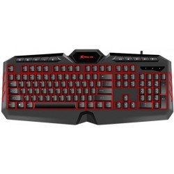 Клавіатура XTRIKE ME KB-509 USB RGB Black (6932391923559) Клавіатура XTRIKE ME KB-509 USB RGB Black (6932391923559)
