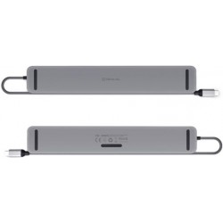 Концентратор USB REAL-EL CQ-1000 Space Grey, USB3.0х3/USB-C/HDMI/VGA/RJ45/SD/TF/3.5 mm audio (EL123110005) Концентратор USB REAL-EL CQ-1000 Space Grey, USB3.0х3/USB-C/HDMI/VGA/RJ45/SD/TF/3.5 mm audio (EL123110005)