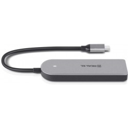 Концентратор USB REAL-EL CQ-415 Space Grey, 4xUSB3.0 (EL123110001) Концентратор USB REAL-EL CQ-415 Space Grey, 4xUSB3.0 (EL123110001)