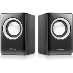 Акустика 2.0 REAL-EL S-215 Black Акустика 2.0 REAL-EL S-215 Black