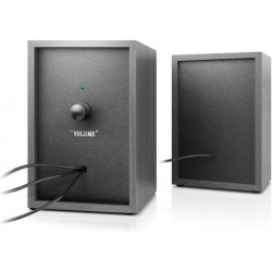 Акустика 2.0 REAL-EL S-215 Black Акустика 2.0 REAL-EL S-215 Black