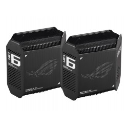 Роутер ASUS ROG Rapture Gaming Mesh System GT6 2PK Black (GT6(B-2-PK)) Роутер ASUS ROG Rapture Gaming Mesh System GT6 2PK Black (GT6(B-2-PK))