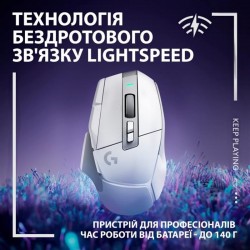 Миша Logitech G502 X Lightspeed White Wireless (910-006189) Миша Logitech G502 X Lightspeed White Wireless (910-006189)
