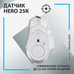 Миша Logitech G502 X Lightspeed White Wireless (910-006189) Миша Logitech G502 X Lightspeed White Wireless (910-006189)