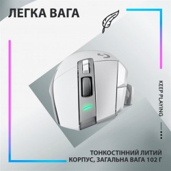 Миша Logitech G502 X Lightspeed White Wireless (910-006189) Миша Logitech G502 X Lightspeed White Wireless (910-006189)