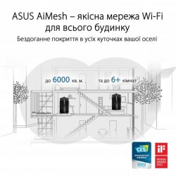Роутер ASUS ZenWiFi Pro ET12 (2-PK) (ET12(2-PK))
