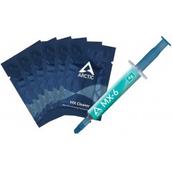 Термопаста Arctic MX-6 + 6 серветок MX Cleaner, 4г (ACTCP00084A) Термопаста Arctic MX-6 + 6 серветок MX Cleaner, 4г (ACTCP00084A)